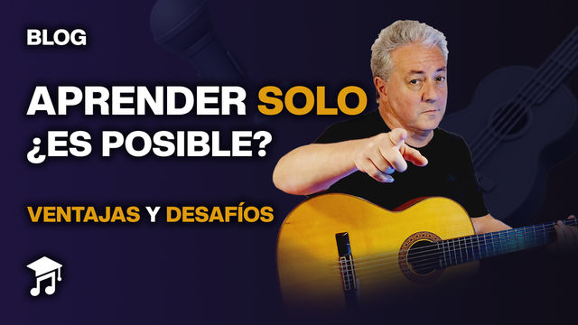 ¿Es posible aprender guitarra sin un profesor?
