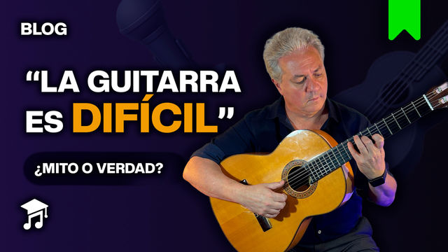 “La guitarra es muy difícil cuando empezás