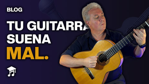 Por qué tu guitarra suena mal aunque esté afinada.