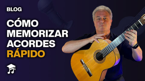 Cómo memorizar acordes más rápido usando patrones visuales.