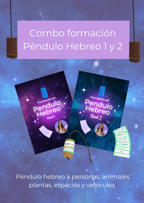 Combo Péndulo Hebreo 1 y 2