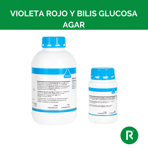 VIOLETA ROJO Y BILIS GLUCOSA AGAR