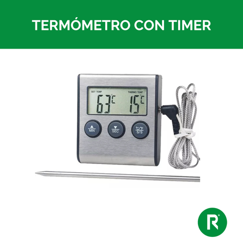 TERMÓMETRO CON TIMER