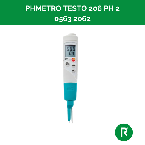 MEDIDOR DE PH TESTO 206 PH 2 0563-2062