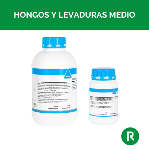 HONGOS Y LEVADURAS MEDIO 