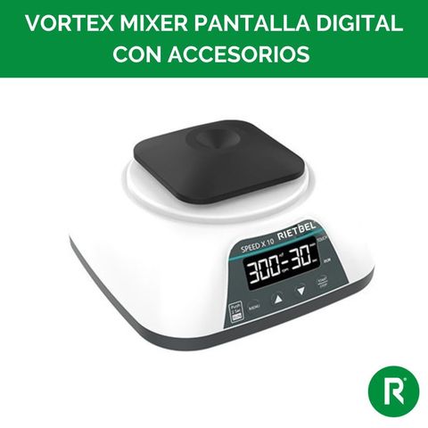VORTEX MIXER CON PANTALLA DIGITAL