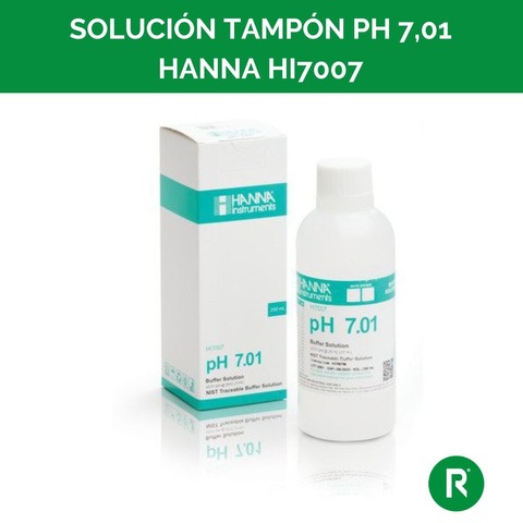 SOLUCIÓN TAMPÓN PH 7.01 HANNA HI7007L