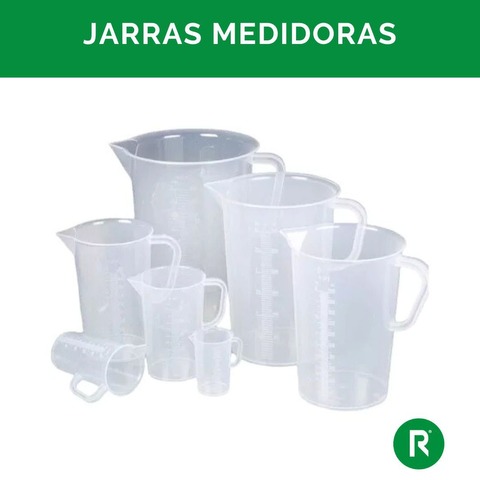 JARRAS MEDIDORAS DE PLÁSTICO 