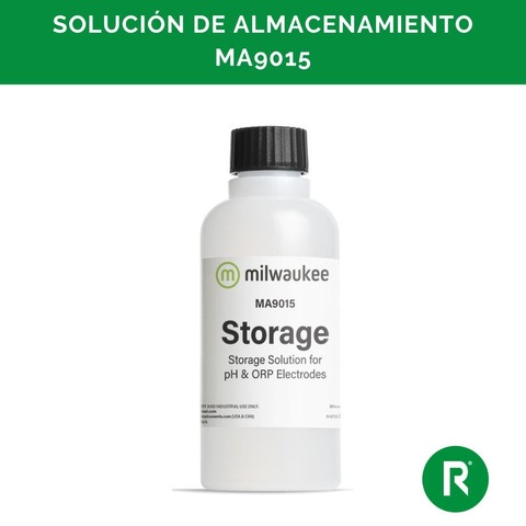 SOLUCIÓN DE ALMACENAMIENTO PH REDOX ORP MILWAUKEE MA9015