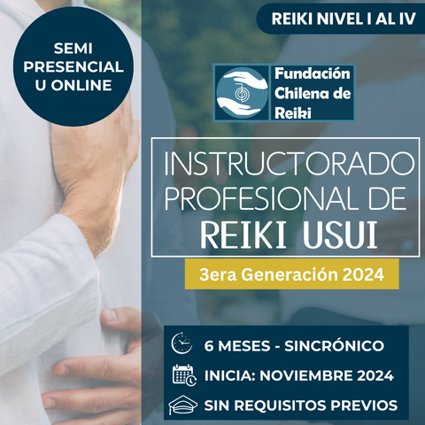 3er Instructorado de Reiki Profesional 2024-2025