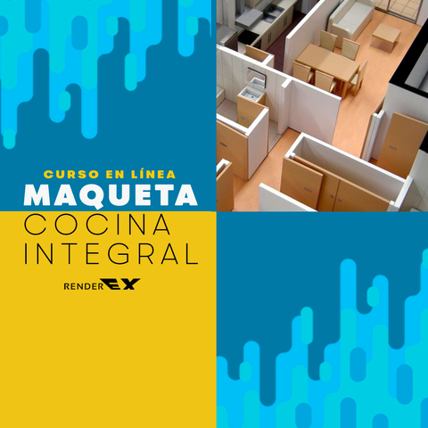 Maqueta Cocina Integral 