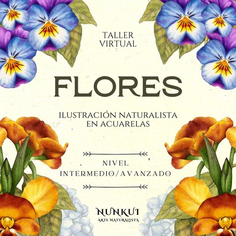 FLORES EN ACUARELA
