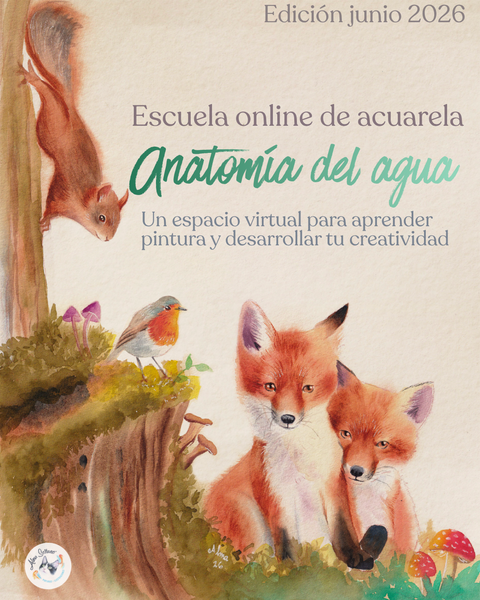 Escuela Online Acuarela: Anatomía del agua