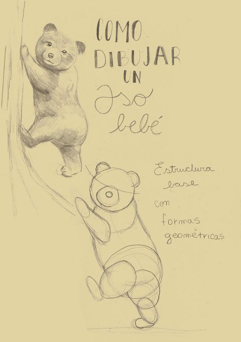 Osos bebés para dibujar