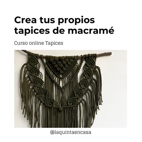 Tapices de Macramé
