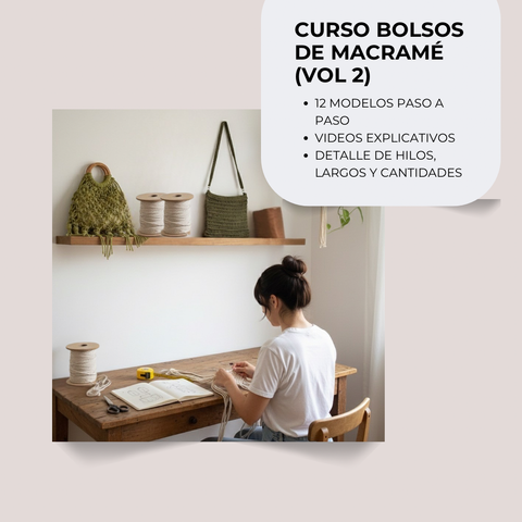 Bolsos de macramé (vol 2)