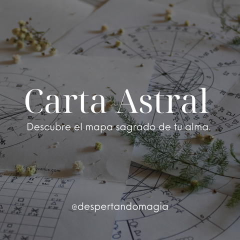 CARTA ASTRAL - sesión online 