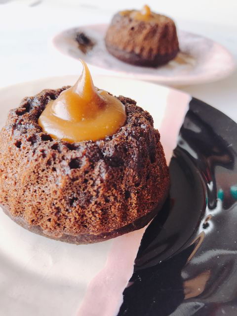 Muffins de Chocolate Rellenos