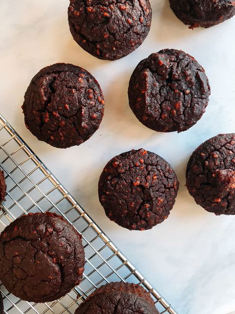 Muffins de remolacha & chocolate