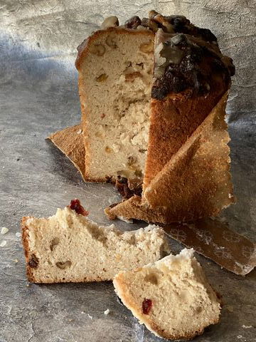 Pan dulce vegano y sin gluten