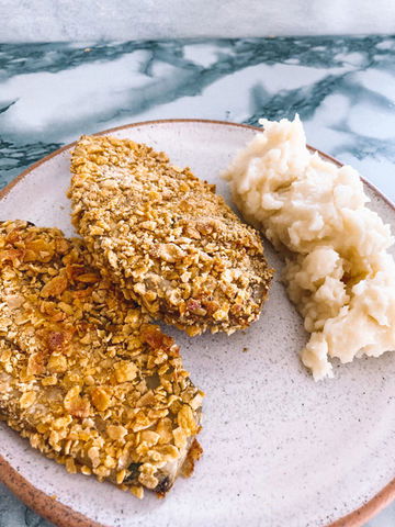 Milanesas de berenjena