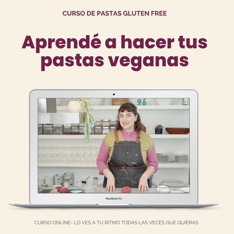 Cómo hacer pastas sin gluten y veganas