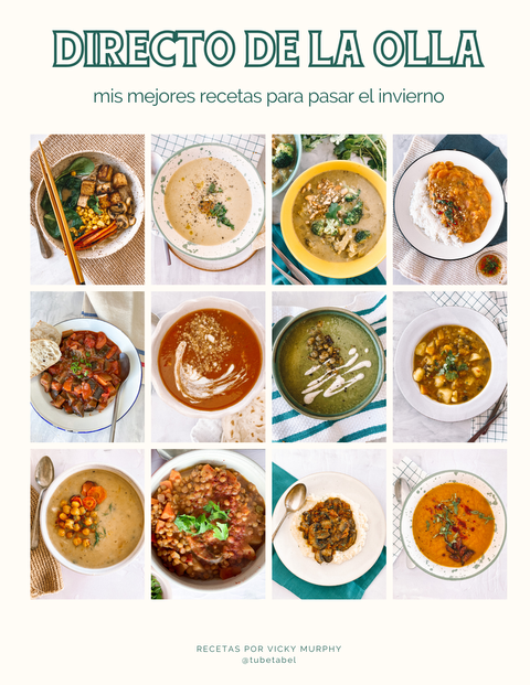 Recetario de sopas y platos de olla