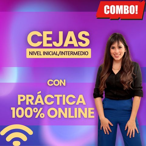 Curso cejas a distancia