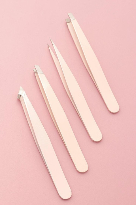 Kit de pinzas rosadas