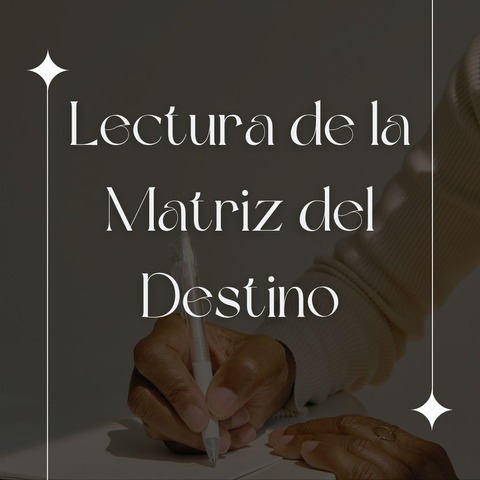 Lectura de la matriz del destino