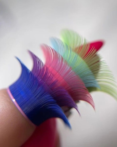 Pestañas COLORES 