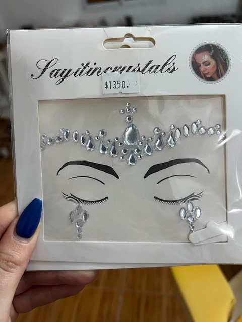 Strass para rostro 