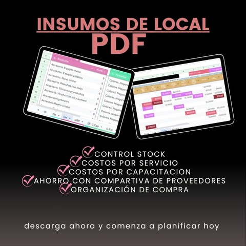 PLANILLA: stock local