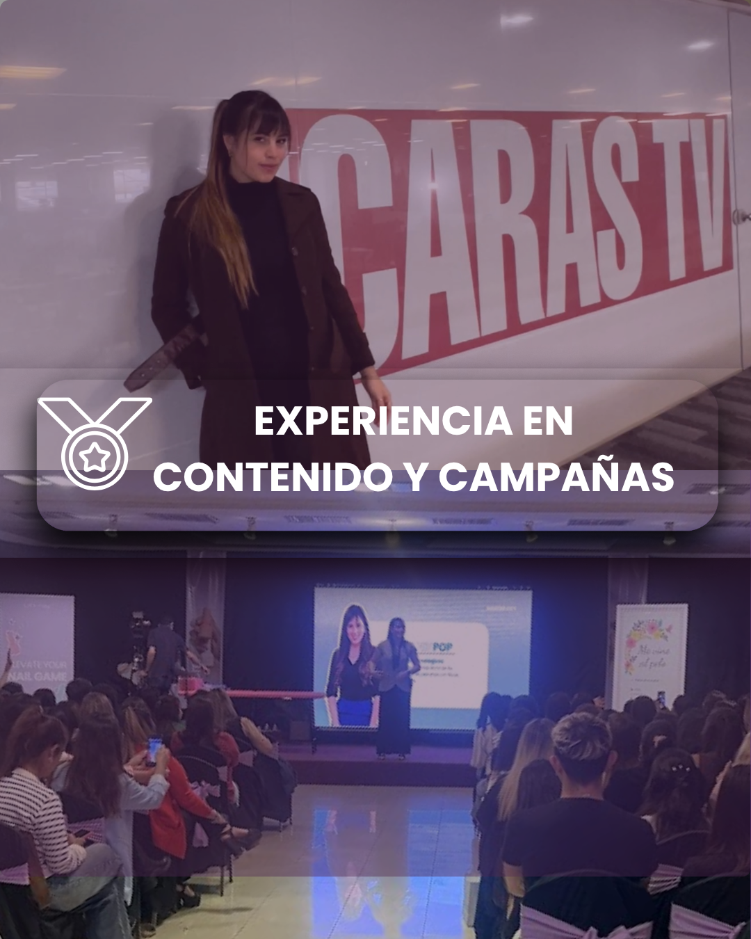 Experiencia en contenido y campañas