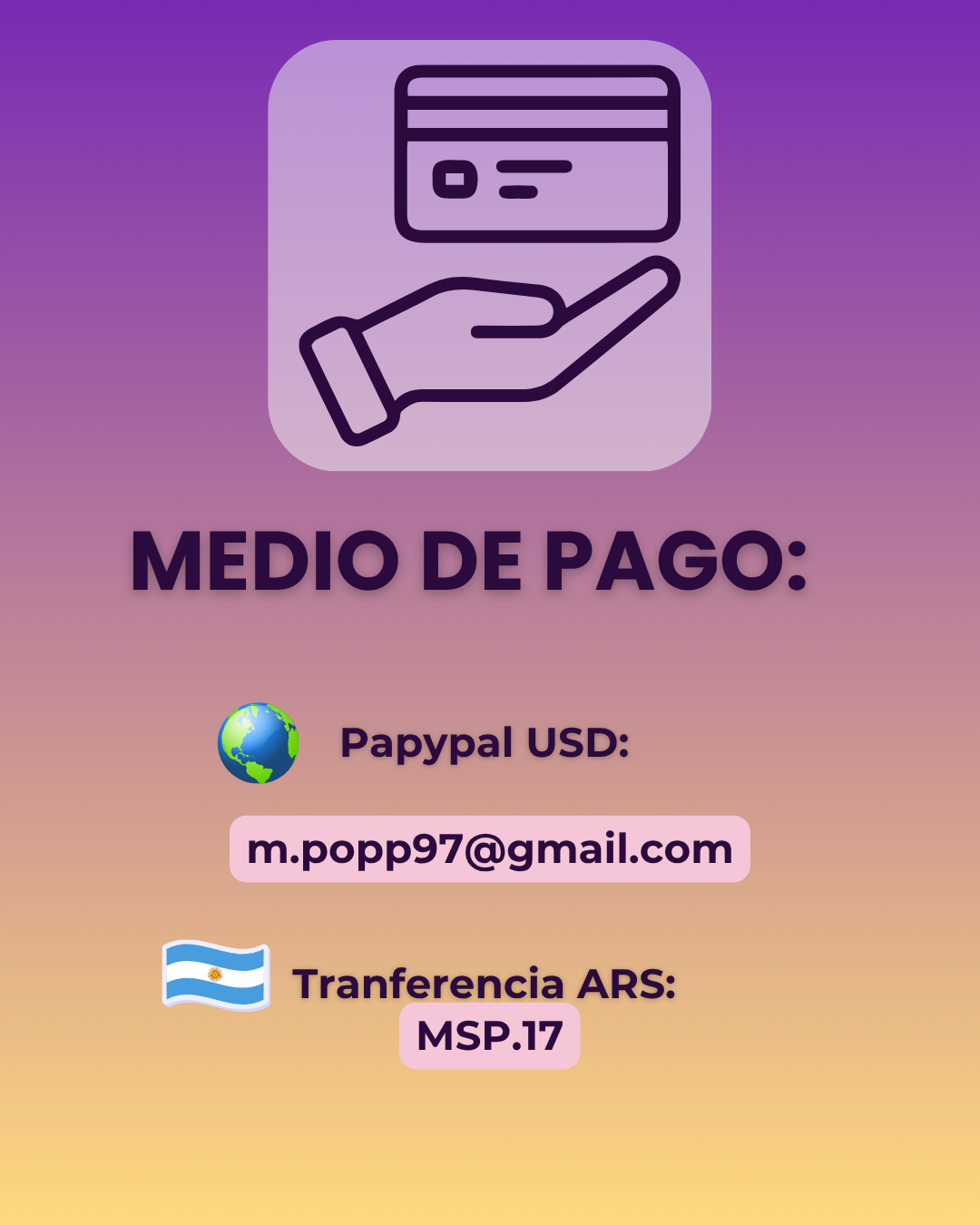 alias de pago