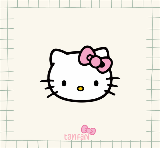 Hello Kitty - Tatuajes temporales