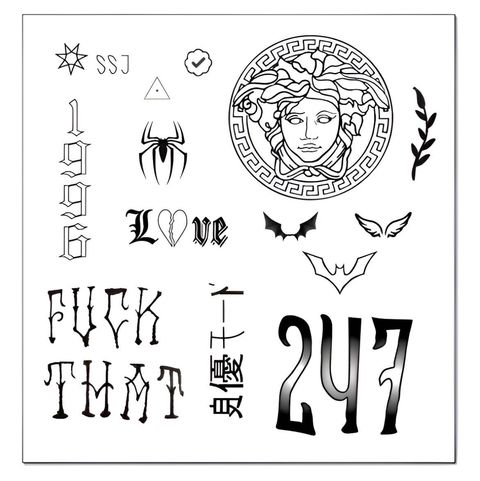 Duki - Tatuajes temporales