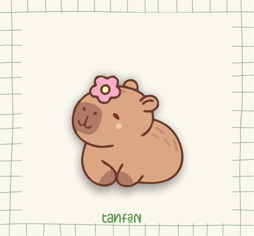 Carpinchos / Capibara - Tatuajes temporales