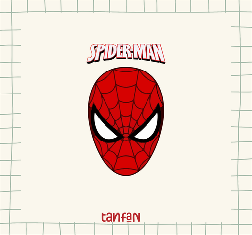 Spiderman - Tatuajes temporales