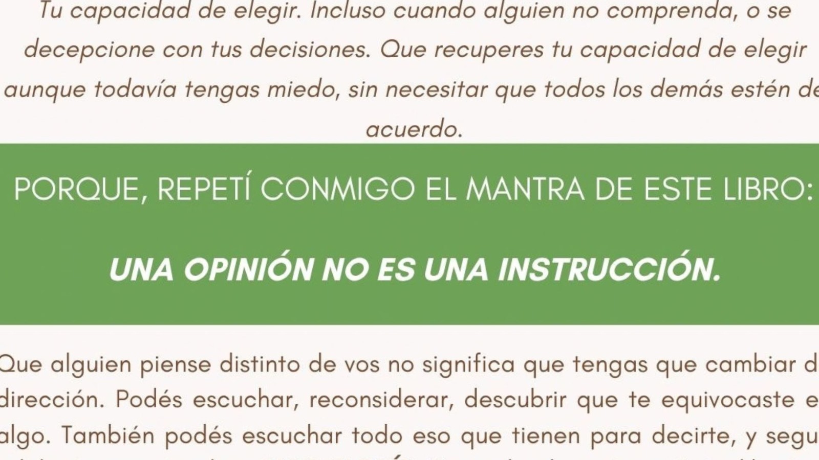 Fragmento 4 del ebook Que digan lo que quieran