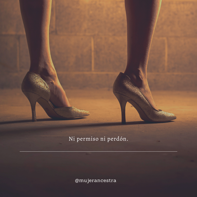 Ni permiso, ni perdón.