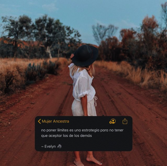 Los límites son primero para vos.