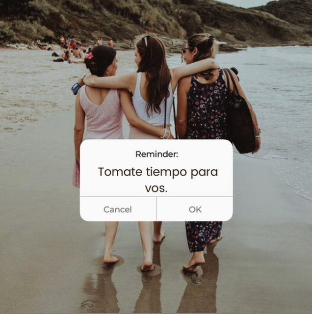 Tomate tiempo para vos