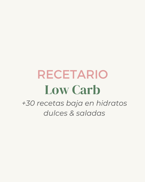 Recetario Low Carb By Vicky Lozano
