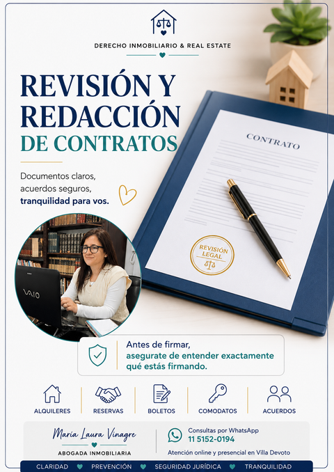 Revisión y Redacción de Contratos 