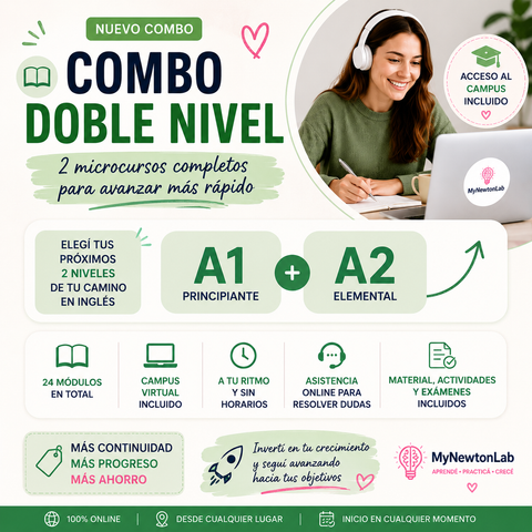 📚 Combo A1 + A2 | De Principiante a Elemental