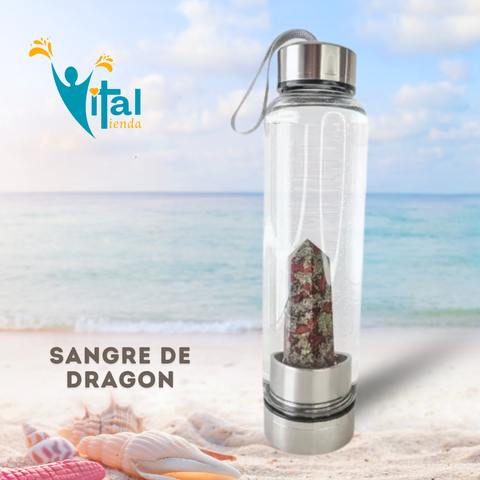 BOTELLA OBELISCO ELIXIR VITAL SANGRE DE DRAGON 10CM