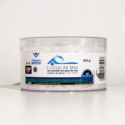 Cristales de Sal Marina 500g