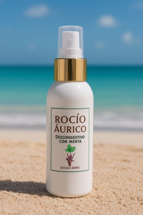 Spray Aurico Descongestivo con Menta