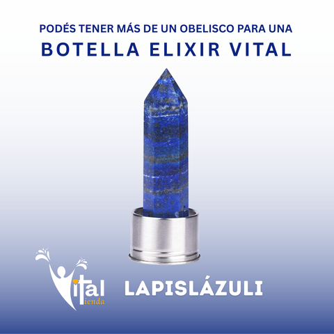 REPUESTO PARA BOTELLA OBELISCO 10CM LAPISLAZULI